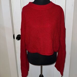 Red sweater